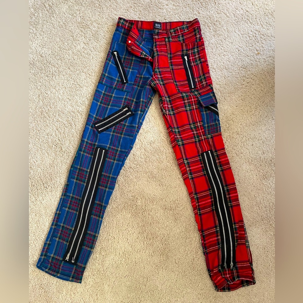 Tiger of London plaid “mixed fibres” pants